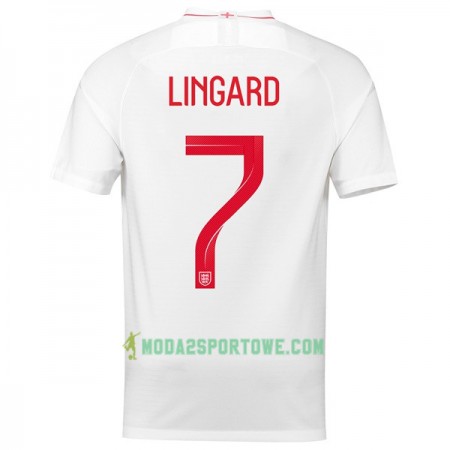 Koszulka Anglia Lingard 7 Mistrzostwa Świata 2018 Domowe Stroje Piłkarskie